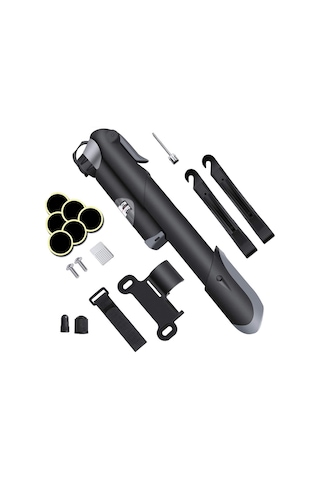 Monyee Bisiklet Ve Spor Topları İçin Taşınabilir Mini Hava Pompa Seti B - Presta/schrader Valfi İle Hızlı Enflasyon, Tamir Aletleri Dahil