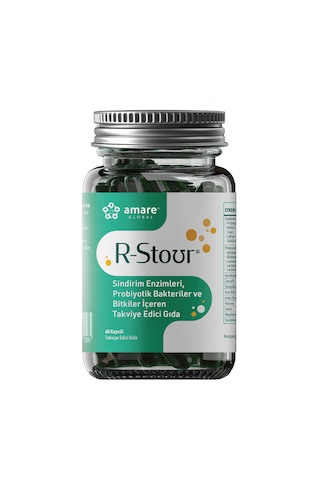 Amare Global R-Stour Probiyotik İçeren Takviye Edici Gıda 60 Kapsül