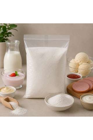 Carrageenan / Karegenan E407 Kıvam Artırıcı Ve Jel Oluşturucu Gıda Katkısı 1kg