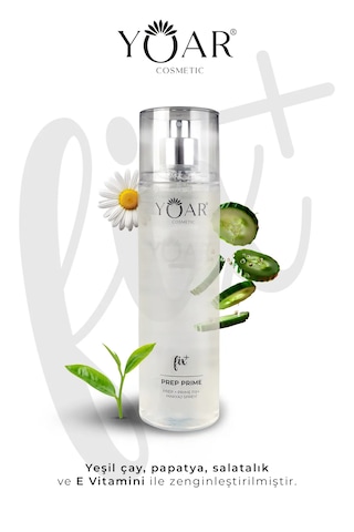 Nemlendirici Makyaj Sabitleme Spreyi, Make-up Fix Sprey- E Vitaminli