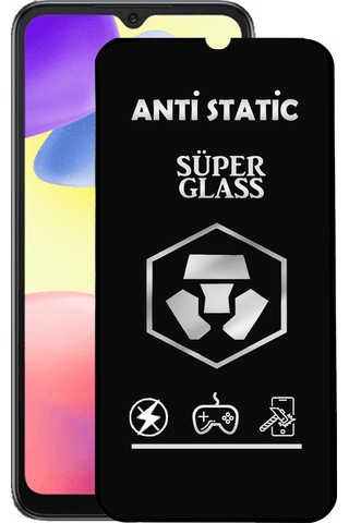 Xiaomi Redmi 10A Tam Kaplayan Anti Statik Dayanıklı Süper Cam Ekran Koruyucu