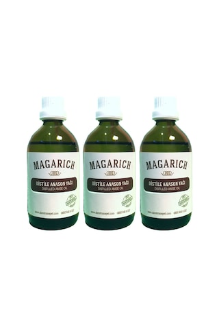 Magarich Distile Anason Yağı 100 ML x 3 ADET