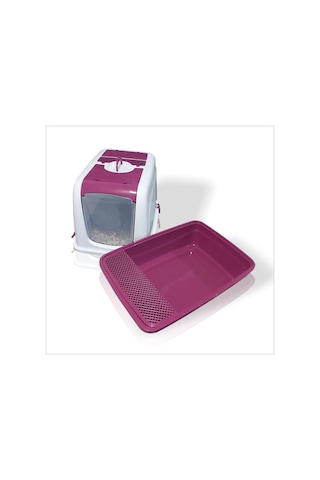 M3 Decorium Kedi Kum Havuzu Tuvalet Kabı 67 x 46 x 51 CM