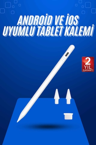 Dokunmatik Kalem Tablet Kalemi Çizim Stylus Kalem Yedek Uçlu Astraltech
