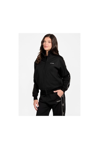 Guess Kadın Octavia Aktif Sweatshirt - Siyah Siyah