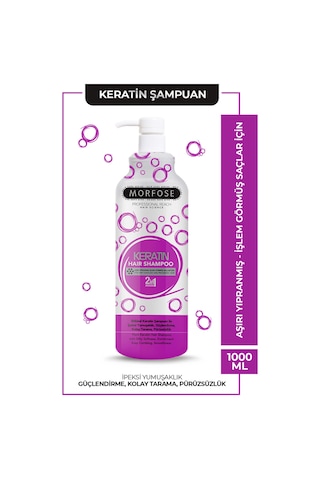 Morfose 2'si 1 Arada Keratin Şampuan 1 L