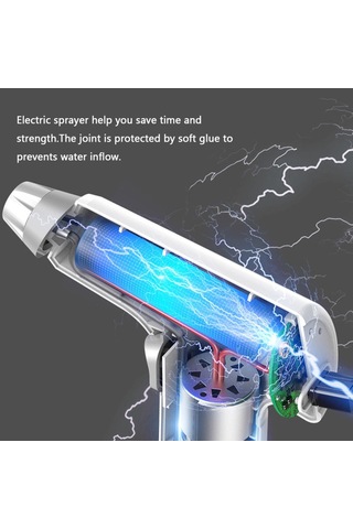 Leezsing Usb Elektrikli Sulama Kovası İç Mekan Dış Mekan Elde Taşınabilir Elektrikli Sprey Şişesi Su Sis Püskürtücüsü Elektrikli De-14