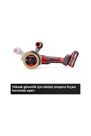 Einhell TP-BR 18/32 Li Bl - Solo, Akülü Zımpara Rulosu Tek Akülü 4 Ah + Şarj Cihazlı