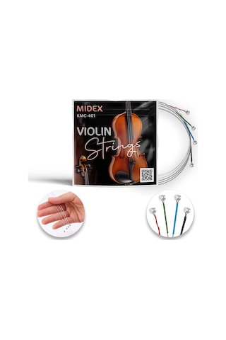 Midex Kmc-401 Keman Teli Profesyonel (1 Takım)