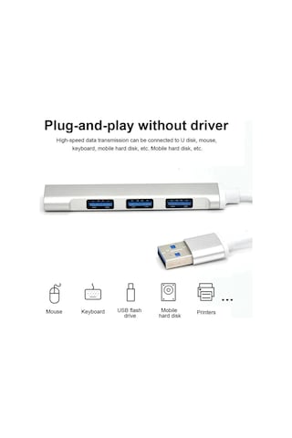Usb 4in1 Hub Adaptör Usb 3.0 Çoğaltıcı