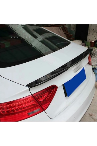 Audi A5 B8 4 Kapı M4 Bagaj Üstü Spoiler Parlak Siyah Spoyler Plastik İthal 2009-2016