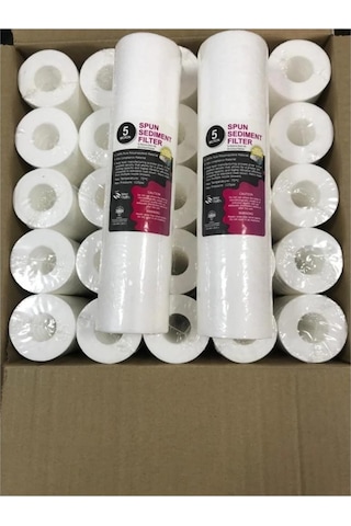 Sediment Filtre 5 Mikron 10'' 25'li