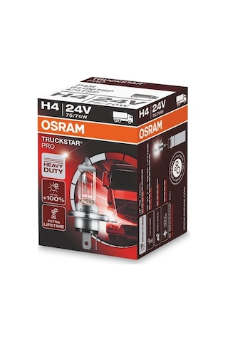 Osram H4 24V Truckstar Pro Halojen Ampul 1 Adet