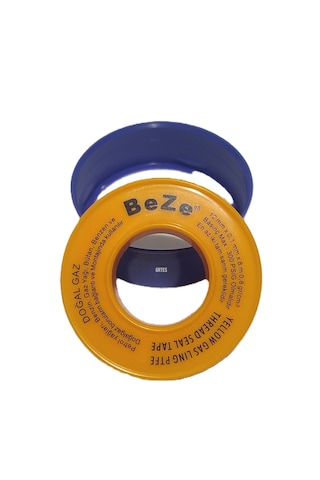 10'lu Paket 12mm X 0.1mm X 8mt Doğalgaz Teflon Bant