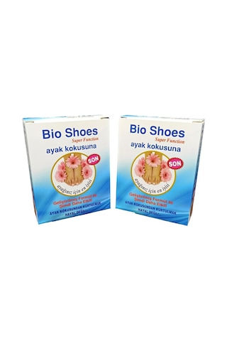 Bio Shoes Ayak Kokusu Giderici 120 Gün Etkili Ayakkabı Koku Önleyici 2'li