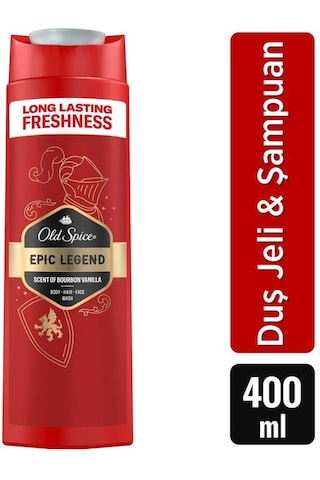 Old Spice Epic Legend Erkek Duş Jeli Ve Şampuan 400 Ml Normal