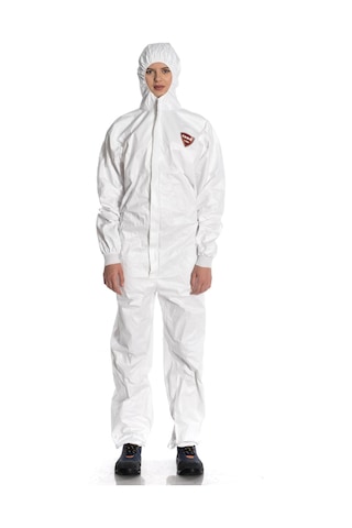 Faba T-535-beyaz-xl Lamineli Tulum