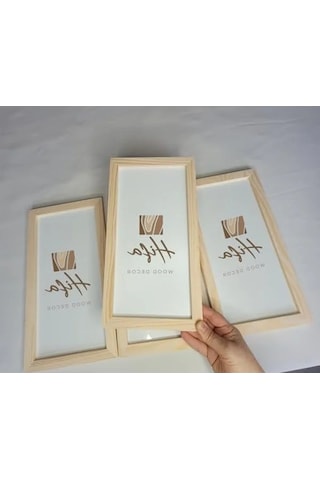 Doğal Ahşap Renkli 13x18 Cm Resim Çerçevesi - Kolaj Ve Duvar Galerisi