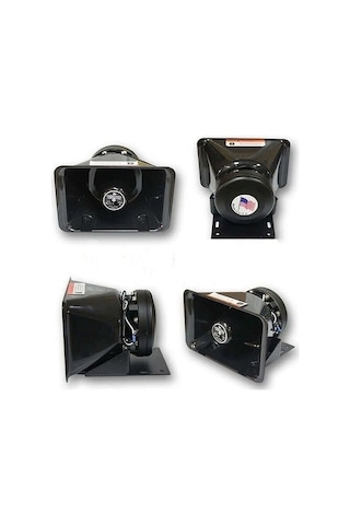 Profesyonel Uzaktan Kumandalı Polis Siren 200w -konuşmalı Mini Siren