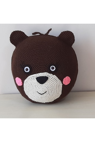 Amigurumi Örgü Oyuncak Ayı Yastık