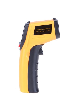 Gajeena Endüstriyel Isı Ölçer Gm320 Turuncu -50 C/+400 C 12:1 Mesafe Oranı, 0.1 C Çözünürlük Pil Dahil Değil