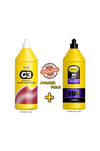 Farecla G3 Pasta 1 L G3 Wax Cila 1 L Set
