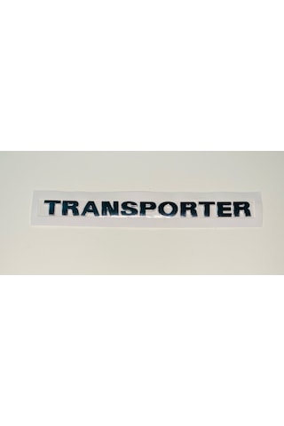 Vw Transporter T5 2004 - 2010 Tdi Tek Kırmızı Arka Bagaj Yazısı