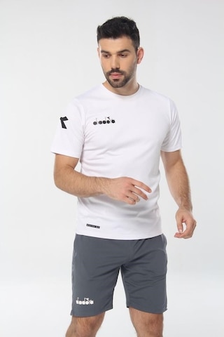 Diadora Deliss - Antrasit Fermuar Cepli Likralı Erkek Şort - 60Şr