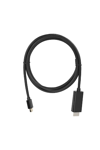 Mufunye Mini Dp'den Hdmı'ye Erkek-erkek Dönüştürücü Kablosu, 4k Ultra Hd Destekli, 1.83m, Siyah, Ses-video Aktarımı, Plug & Play, Projeksiyon Ve Tv Uyumlu