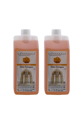 Çanakkale Kolonyaları Tütün Kolonyası Bidon Korumalı Kapak - Yeni Model 2 x 1 L