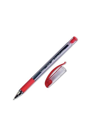 Faber Castell 1425 Tükenmez Kalem 0.7 MM Iğne Uçlu Kırmızı 10'lu