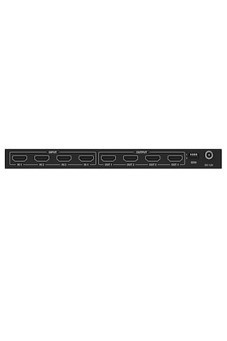 Dark 4x4 Hdmı Matrix Switch, 4k 60hz, 18gbps, Hdr10+, Hdcp 2.0b, Kumandalı Dk Hd Mw4x4