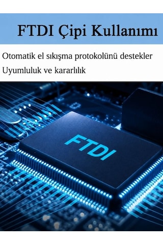 Utek Ut 890a Usb Den Rs 485/422 Ye Esd Korumalı Seri Dönüştürücü 1 Port 1.5m