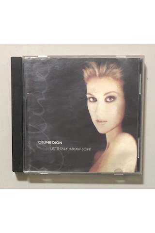 Celine Dion Lets Talk About Love Cd Orjinal Dönem Baskı