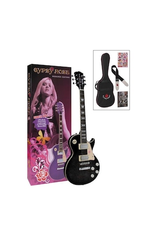 Valencia Gre2Kcbk Elektro Gitar Gypsy Rose Set (Gıgbag. Strap. S