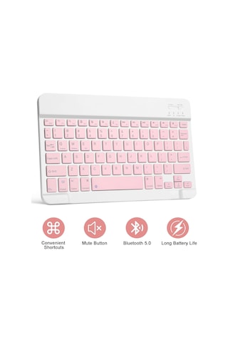 Samsung Galaxy Uyumlu Tab S9 Fe Plus 12.4" Q Türkçe Klavyeli Kılıf Kalem Bölmeli Bluetooth Özellikli Stand Klavyeli Kılıf