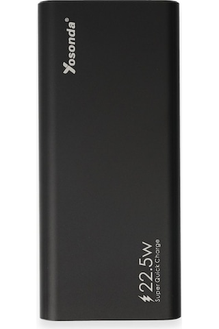 Yosonda A51 22.5W Qc3.0 Led Ekranlı Powerbank