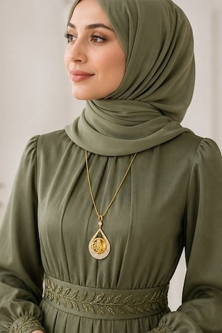 14 Ayar Royal Emerald Koleksiyonu Altın Kolye