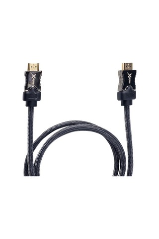 Masterx Mx-18938 Örgülü 60hz Ultra Hd 1.5 Metre Örgülü 8k Hdmı Kablo Standart