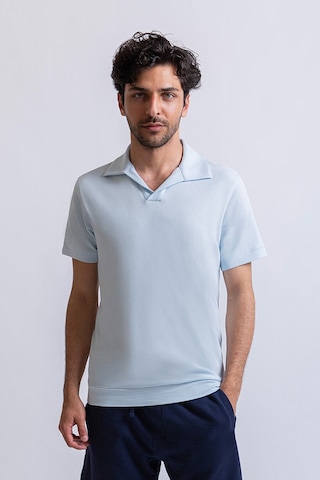 Premium Polo Yaka Erkek Tişört Mavi
