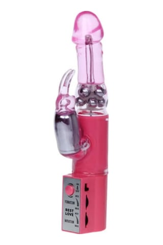 Hızlı Express Baby 24Cm Titreşimli Oynar Başlı Teknolojik Vibratör Mastürbatör