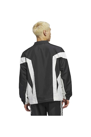 Black Adidas Originals Basketbol Rüzgarlık Mont Windbreak Jkt Jz6965 Siyah