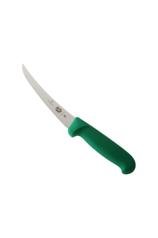 Victorinox 15cm Kavisli Dar Ağız Sıyırma Bıçağı 5.6604.15 Yeşil