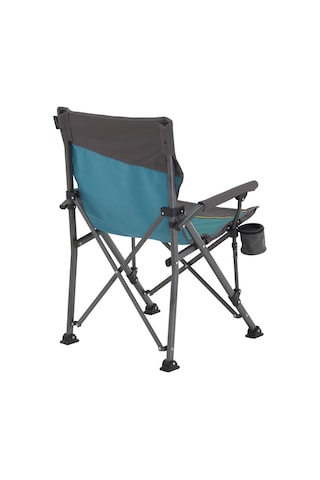Uquip Roxy Yüksek Konforlu & Takviyeli Katlanır Kamp Sandalyesi P Petrol-Std Petrol - Siyah