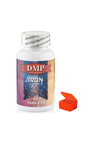DMP Demir Iron Plus Vitamin C 60 Tablets + Hap Kutusu