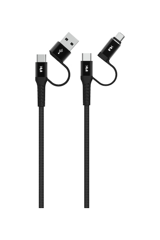 Type-c Kablosu Adaptör Usb Çoklayıcı Micro Usb Type-c Kablo Hızlı Şarj Ve Data Aktarım Destekli
