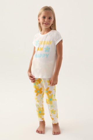 Roly Poly 3394 Today Krem Kız Çocuk Pijama Takımı Krem