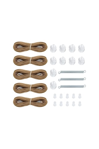 Homyl Rv Pileli Gölge Tamir Takımı Yedek Kablo Kahverengi