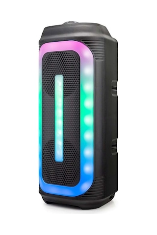 Kimiso QS3627 Rgb Led Işık - Radyo - Usb Bluetooth Hoparlör