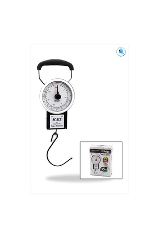 İbreli Tartı 35 Kg Entegre Metreli Kancalı Taşınabilir Kantar Ve